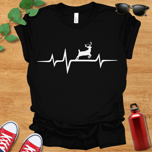 Heartbeat Deer T-Shirt