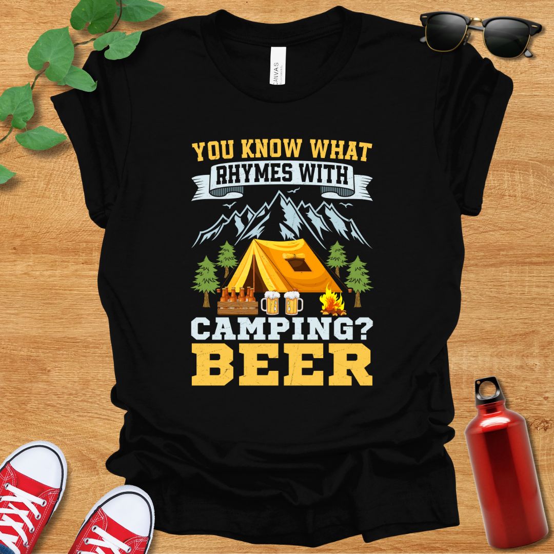 Beer Camping T-Shirt