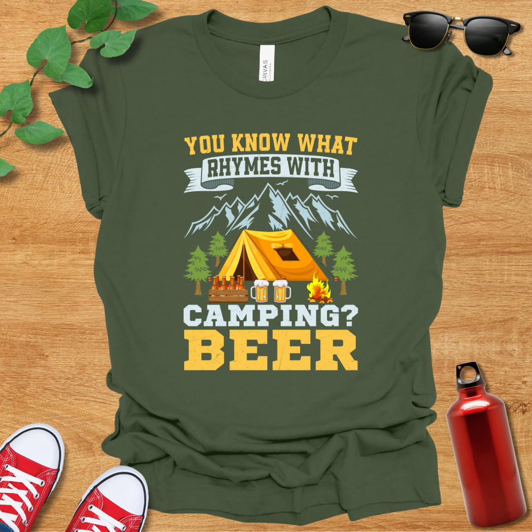 Beer Camping T-Shirt