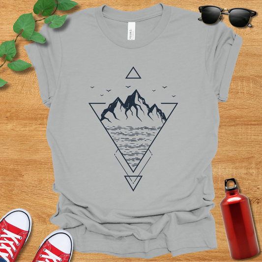 Geometric Mountains T-Shirt