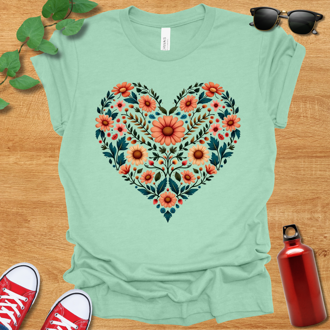 Boho Heart T-Shirt