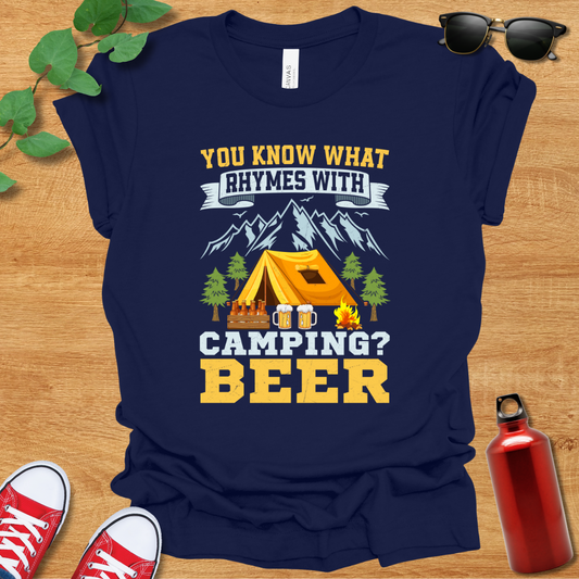 Beer Camping T-Shirt