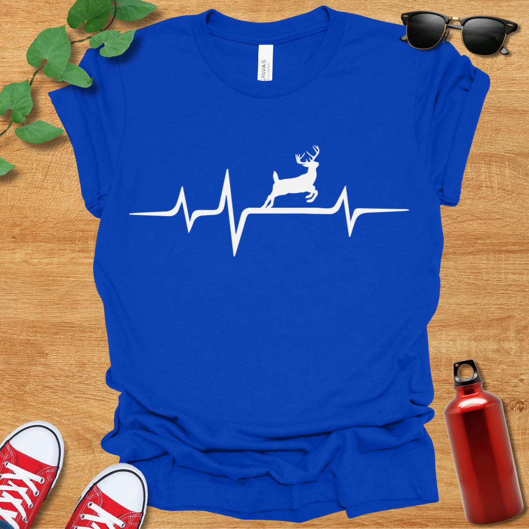 Heartbeat Deer T-Shirt