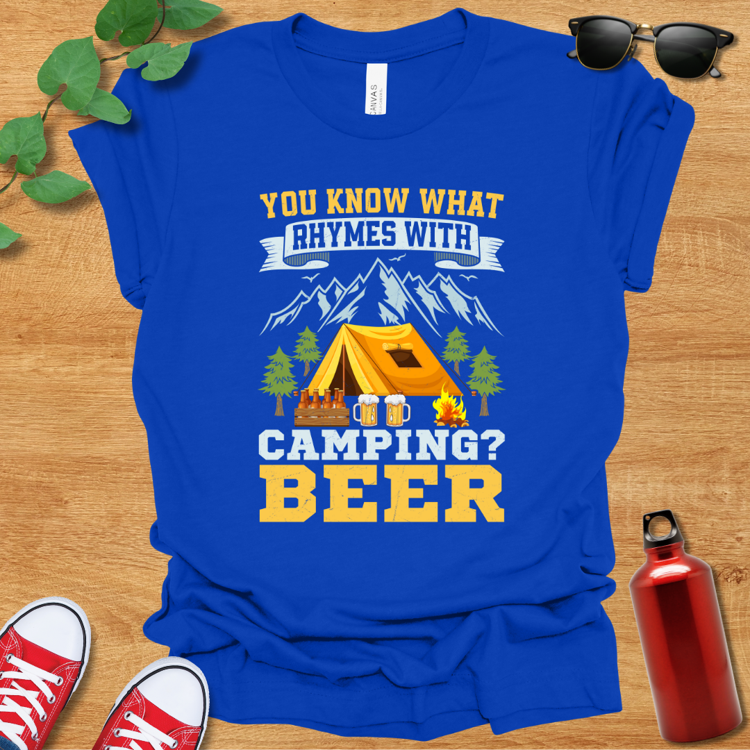 Beer Camping T-Shirt