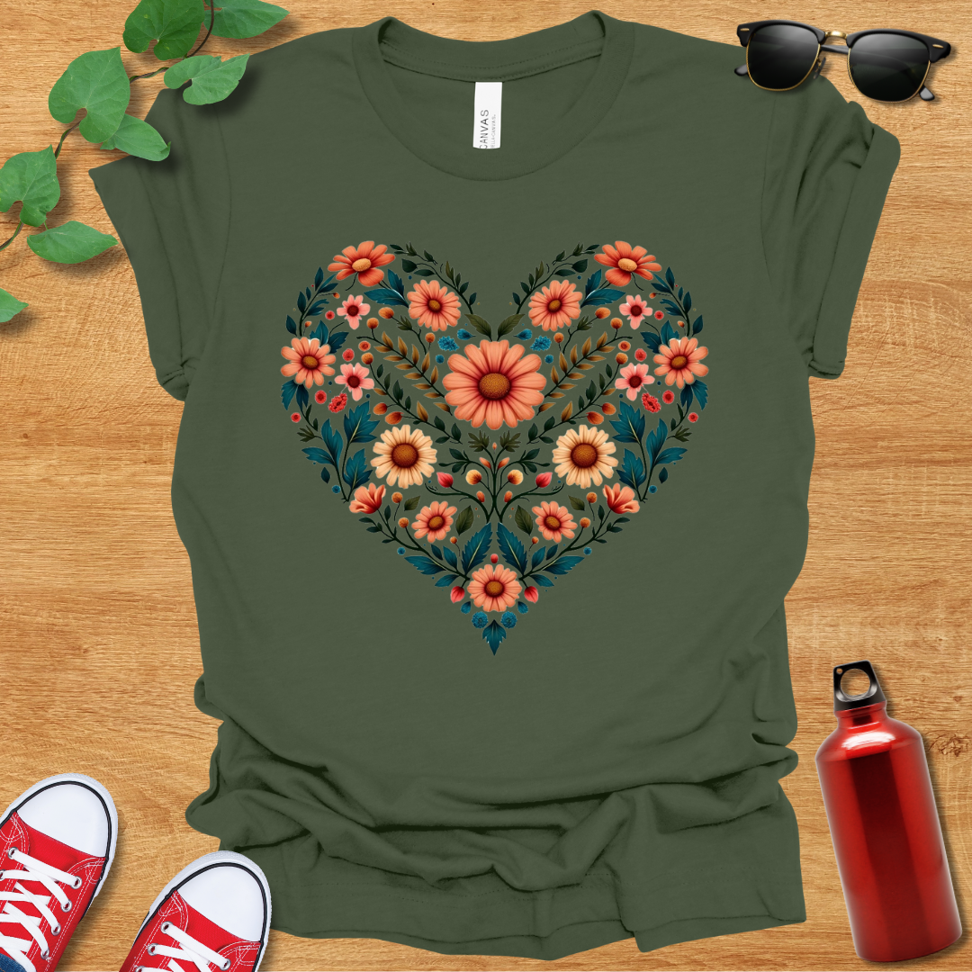 Boho Heart T-Shirt